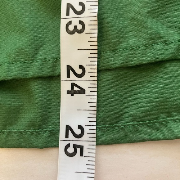 Entro Green Blouse with Cream Ruffle Sleeves - Picture 6 of 7